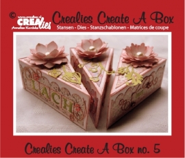 115634/2005 Crealies Create A Box no. 5 piece of cake