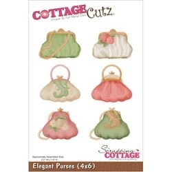 029924 Cottage cutz Die Elegant Purses