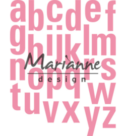 COL1449 Marianne Design Collectables Alfabet XXL