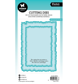SL-ES-CD916 - Torn edge rectanges Essentials nr.916