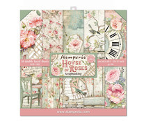 SBBL66 Stamperia House of Roses 12x12 Inch Paper Pack