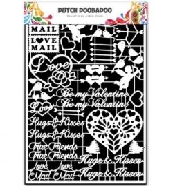472.948.036 Dutch DooBaDoo Dutch Paper Art Valentine