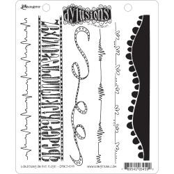 222431 Dyan Reaveley's Dylusions Cling Stamp Bordering On The Edge