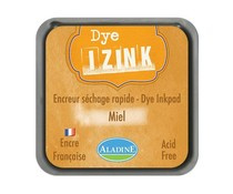 19253 Aladine Inkpad Izink Dye Beige Miel