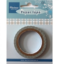 PT2322 Paper Tape - Blue Plaid