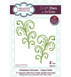 CED1514 The Finishing Touches Collection Curly Fern
