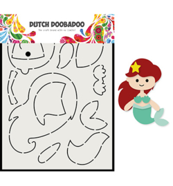 470.713.810 Dutch DooBaDoo Card Art Built up Zeemeermin