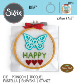 660766 Sizzix Bigz Die by Eileen Hull Embroidery Hoop