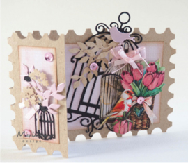 LR0639 Marianne Design Cutting & embossing Birdcage (L)