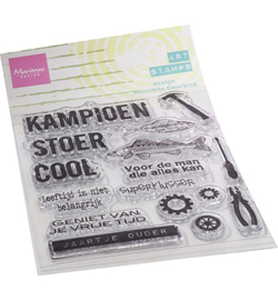 MM1647 Marianne Design Art stamps Kampioen