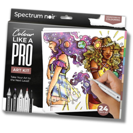 981009 Creativ Company Hobbyset Illustratie, Avontuurlijk kleuren, diverse kleuren