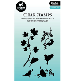 SL-ES-STAMP386 Branch bird Essentials nr.386