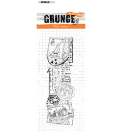 SL-GR-STAMP36 StudioLight Clear Stamp Love mail Grunge Collection nr.36