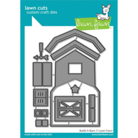 LF2796 Lawn Cuts Custom Craft Die Build-A-Barn