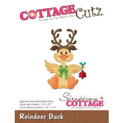 086124 CottageCutz Dies Reindeer Duck 1.8" To 2.7"