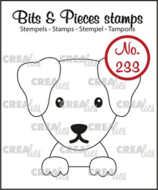 CLBP233 Crealies Clearstamp Bits & Pieces Hond