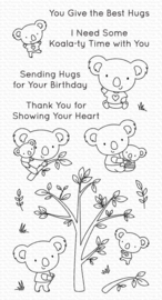 CS-536 My Favorite Things Koala-ty Time Clear Stamps
