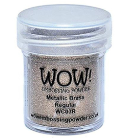 WC03R  Wow! Metallic powder Brass