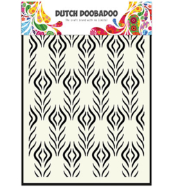 470.715.117 Dutch DooBaDoo Dutch Mask Art Floral Feather