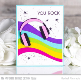 CS-686 My Favorite Things Keep On Rockin' Clear Stamps