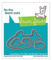 LF2598 Lawn Cuts Custom Craft Die Duh-Nuh Flip-Flop