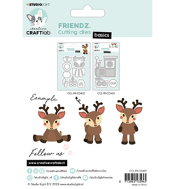 CCL-FR-CD402 - Reindeer Rudi Friendz nr.402