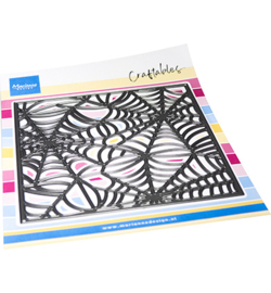 CR1671 Marianne Design Craftables Background Spiderweb