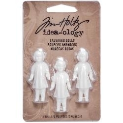 TH93196 Idea-Ology Salvaged Dolls 1.75" 3/Pkg