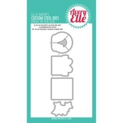 411771 Elle-Ments Dies Holiday Glass