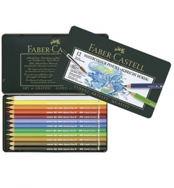 117512 Faber Castell Albrecht Dürer set FC Aquarel Metalen etui a 12st