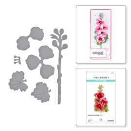 S4-1191 Spellbinders Hollyhock Etched Dies