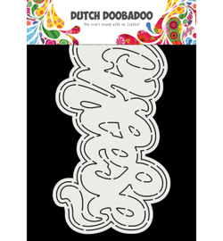470.784.101 Dutch DooBaDoo Card Art Cheese Text