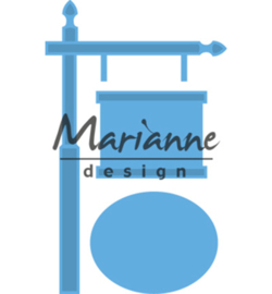 LR0522 Marianne Design Creatables Sign post