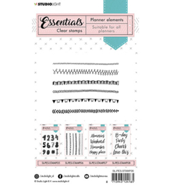 SL-PES-STAMP05 StudioLight Clear Stamp Numbers Planner Essentials nr.05