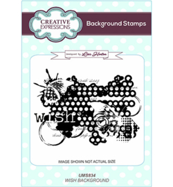 UMS834 Creative Expressions Background Wish