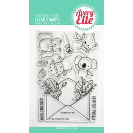646521 Avery Elle Clear Stamp Set Sending Hugs 4"X6"