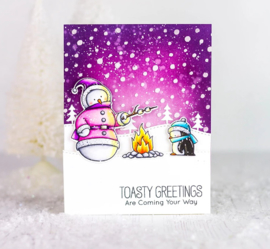 MFT-1636 My Favorite Things Toasty Greetings Die-namics