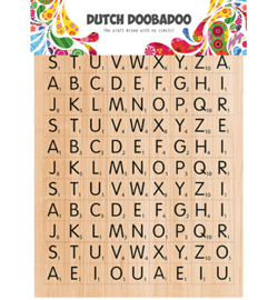 491.200.013 Dutch DooBaDoo Dutch Sticker Art Scrabble