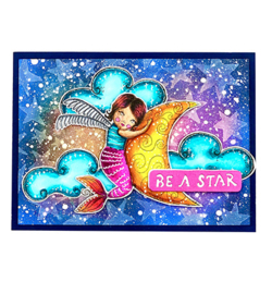 ABM-OOTW-STAMP70 - ABM Clear Stamp Dreamgirls Out Of This World nr.70
