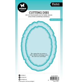 SL-ES-CD915 - Torn edge ovals Essentials nr.915