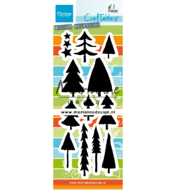 CR1483 Marianne Design Trees by Marleen