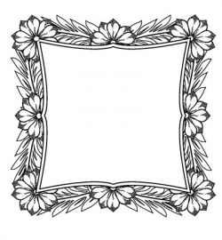 UMS652  Stamps To Die For Regal Blossom Outer Frame