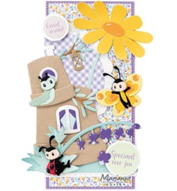 COL1539 Marianne Design Collectables Bleeding hearts