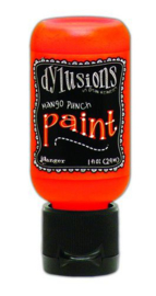 306610/0559 Ranger Dylusions Paint Flip Cap Bottle Mango Punch 29ml