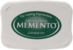 407308 Memento Full Size Dye Inkpad Cottage Ivy