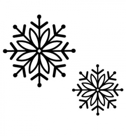 UMS168       Stempel Bold Snowflake