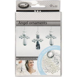 62092 Creativ Company Engel ornamenten, 2,8 cm, 32stuk
