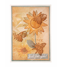 SL-ES-CD519 StudioLight Floral bees Essentials nr.519