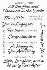CS-687 My Favorite Things Happily Ever After Clear Stamps