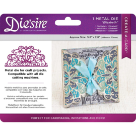 375957 Die'sire Create-A-Card Wrap Die Elizabeth